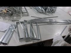 中等効率の合成繊維のポケットバッグエアフィルター