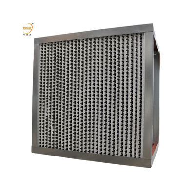 品質  High Temperature Resistant Air Filter Metal Mesh Metal Frame HEPA Filter 工場
