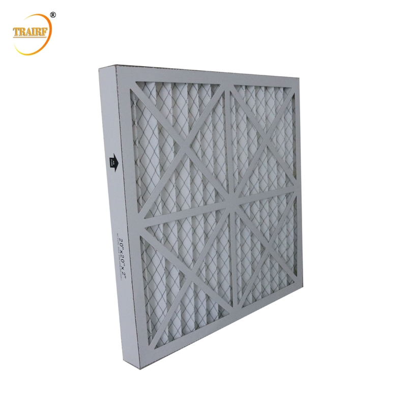 20*20*1cmはHVAC/換気G4 F5 F6のためのエア フィルターを前にプリーツをつけた