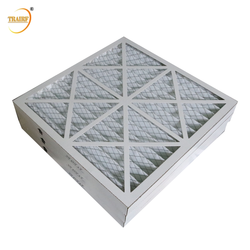 20*20*1cmはHVAC/換気G4 F5 F6のためのエア フィルターを前にプリーツをつけた