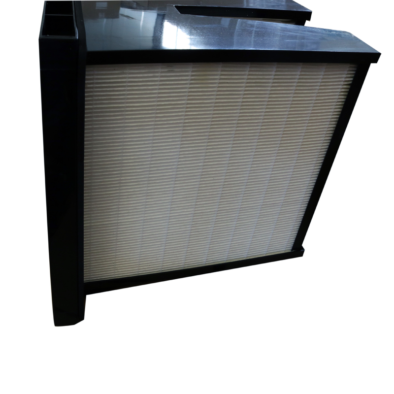 ABSプラスチック フレームのMicrofineガラス媒体24x24x12 V銀行フィルターHEPAエア フィルター