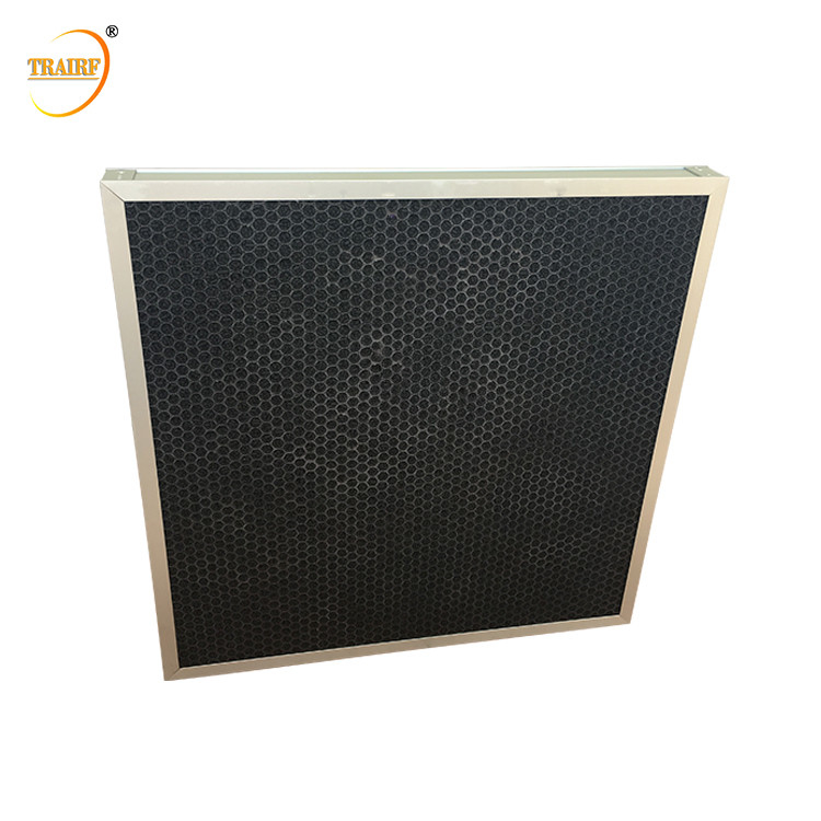 蜜蜂の巣5umの小型活性炭Hvacフィルター250*200*10mm