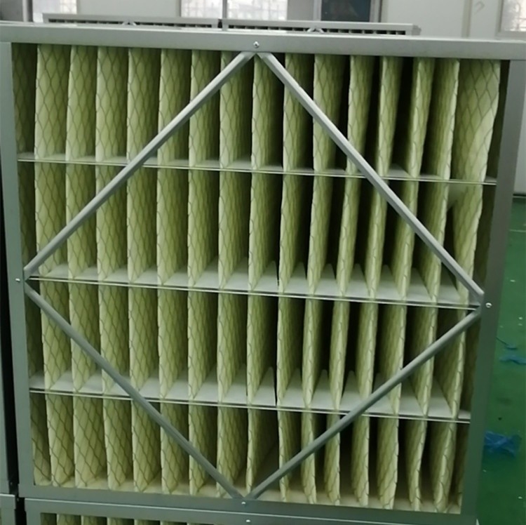 電流を通されたフレームによってプリーツをつけられるF7 HVACのエア フィルターの高い塵の積載量