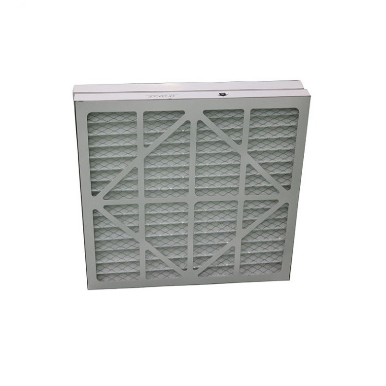 HVAC G4のための24*24*2cmプリーツをつけられたエア フィルターの換気装置